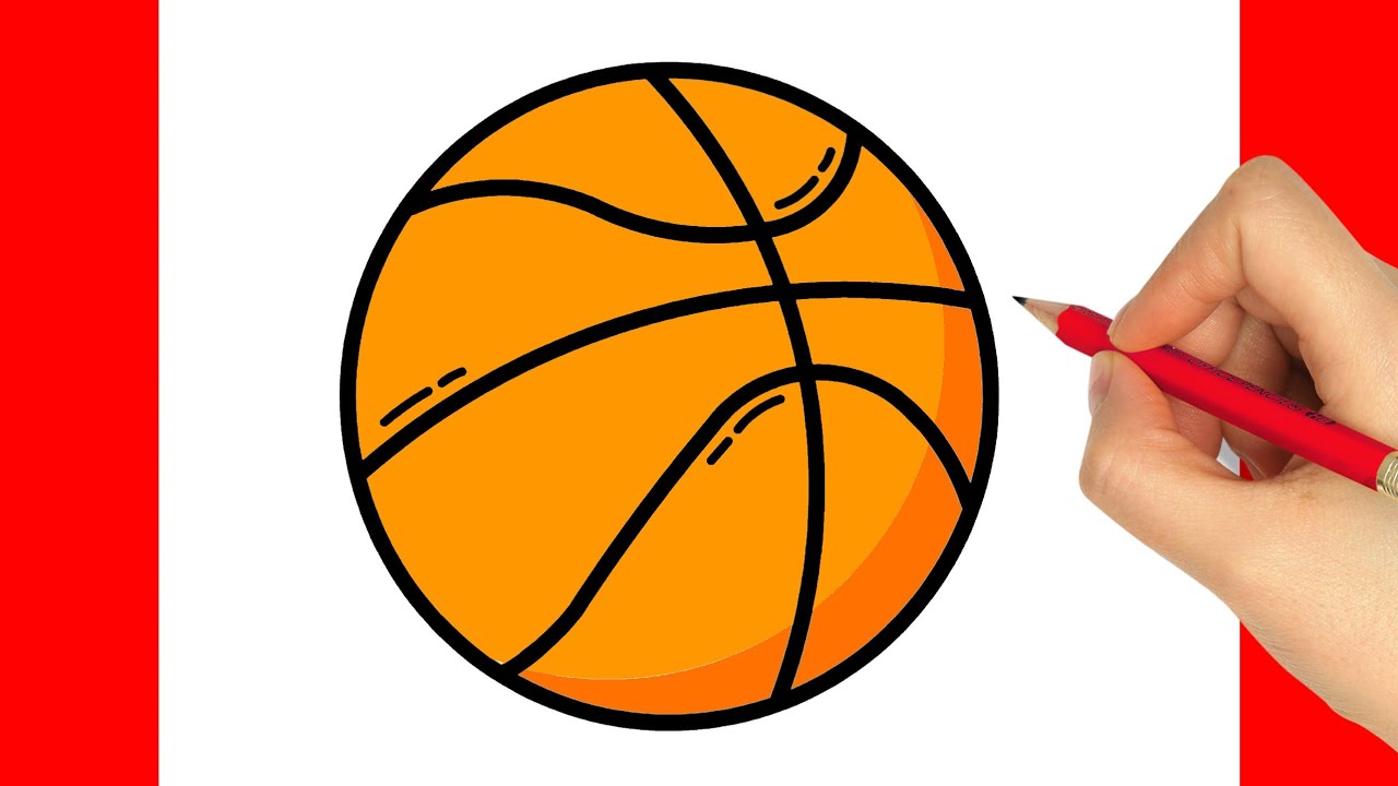 HOW TO DRAW A BASKETBALL