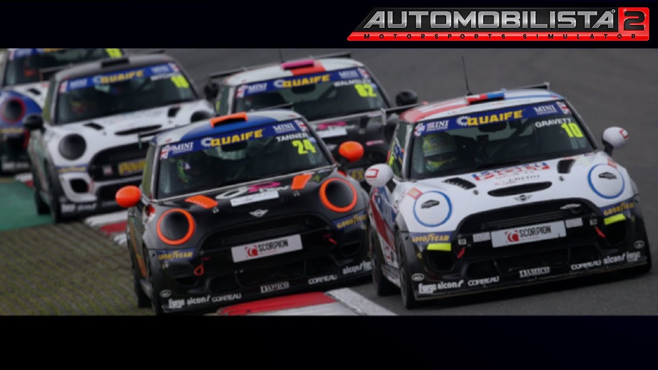 Automobilista 2  MINI Cooper 2021 (JCW) Test my max graphics setting Gameplay ITA