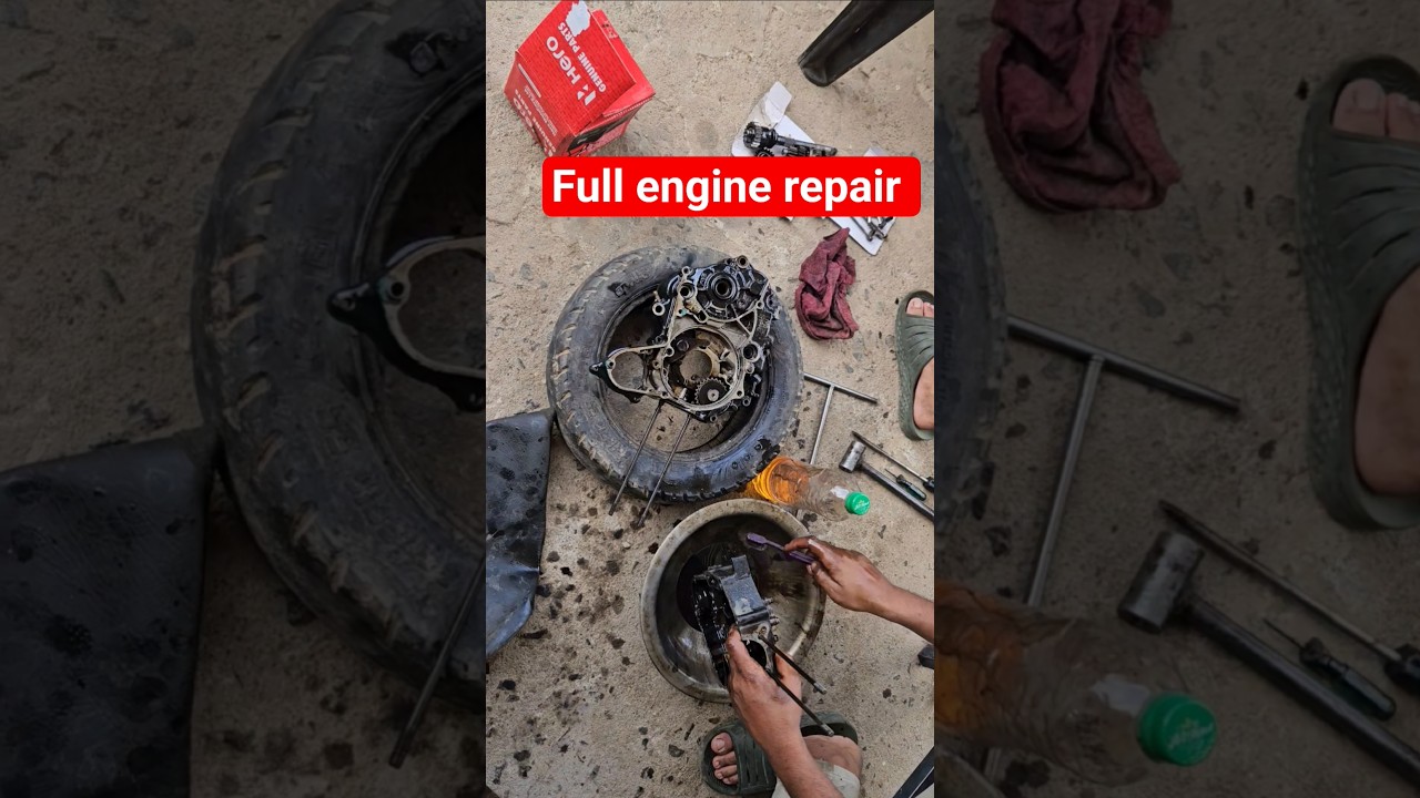 #my mechanical support #engine repair #bike repair