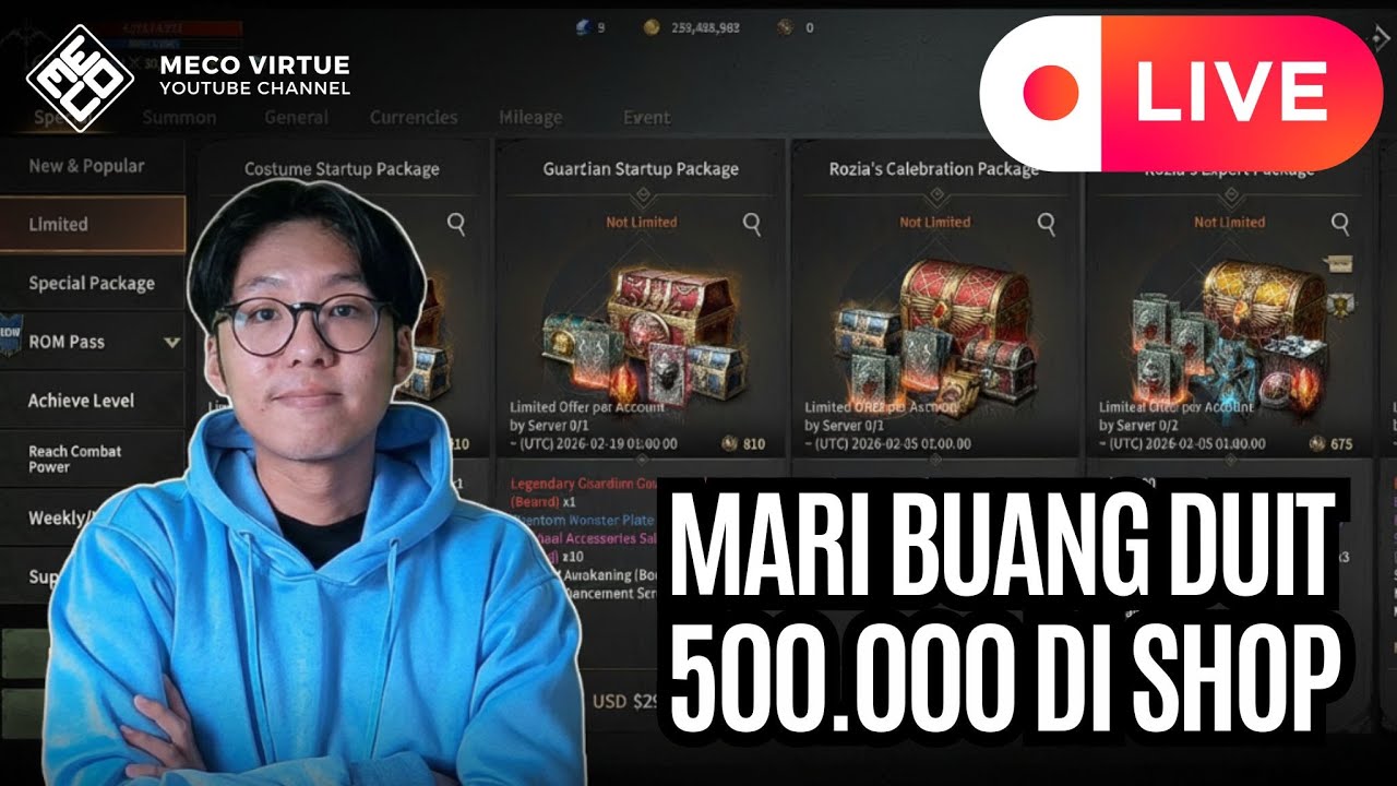 🔴Cara Membeli Item Shop Yang Berguna - MECO LIVE 2026 #6