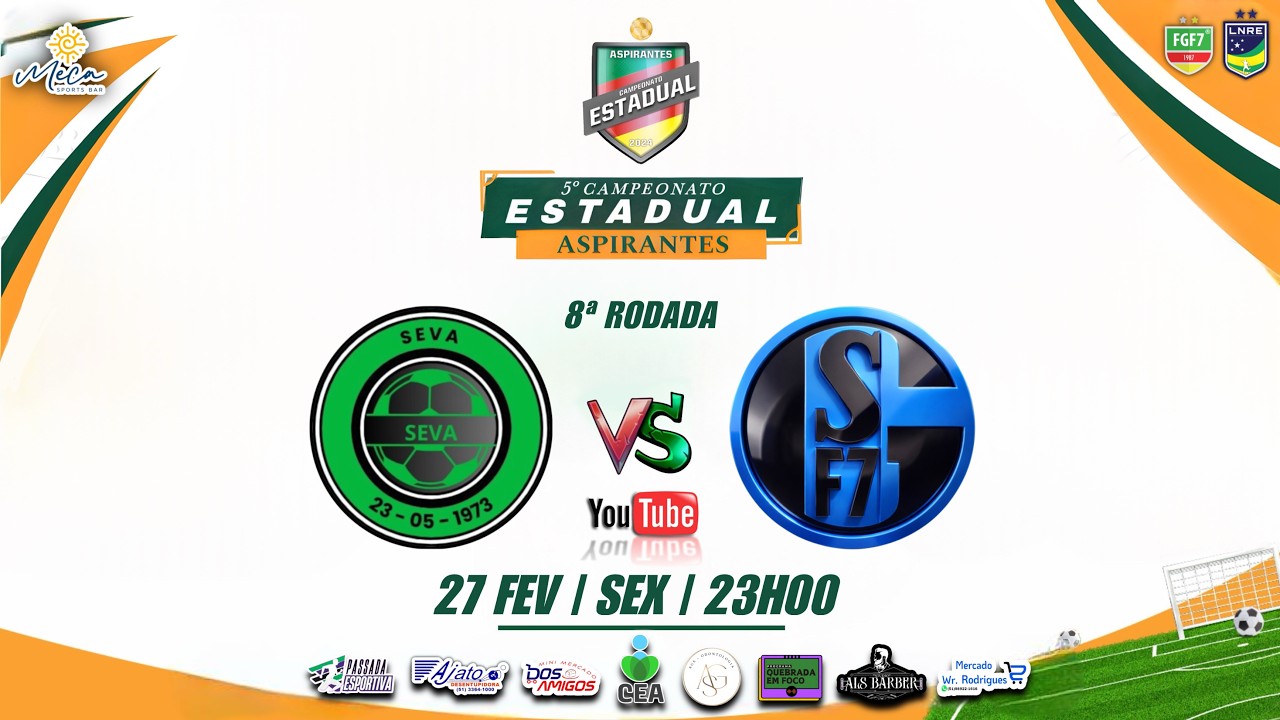 8ª RODADA ESTADUAL RS - Seva FC x Schalke F7