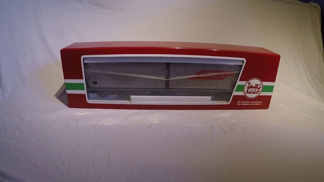 LGB RhB Schiebewandwagen Haik-v 48570, Unboxing und Eindruck