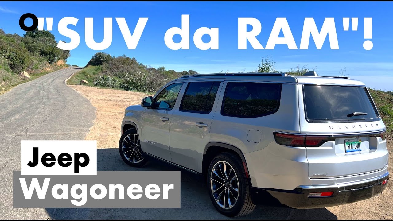 O REI dos JEEPS! Wagoneer esbanja espaço e conforto, mas será que vem para o Brasil?