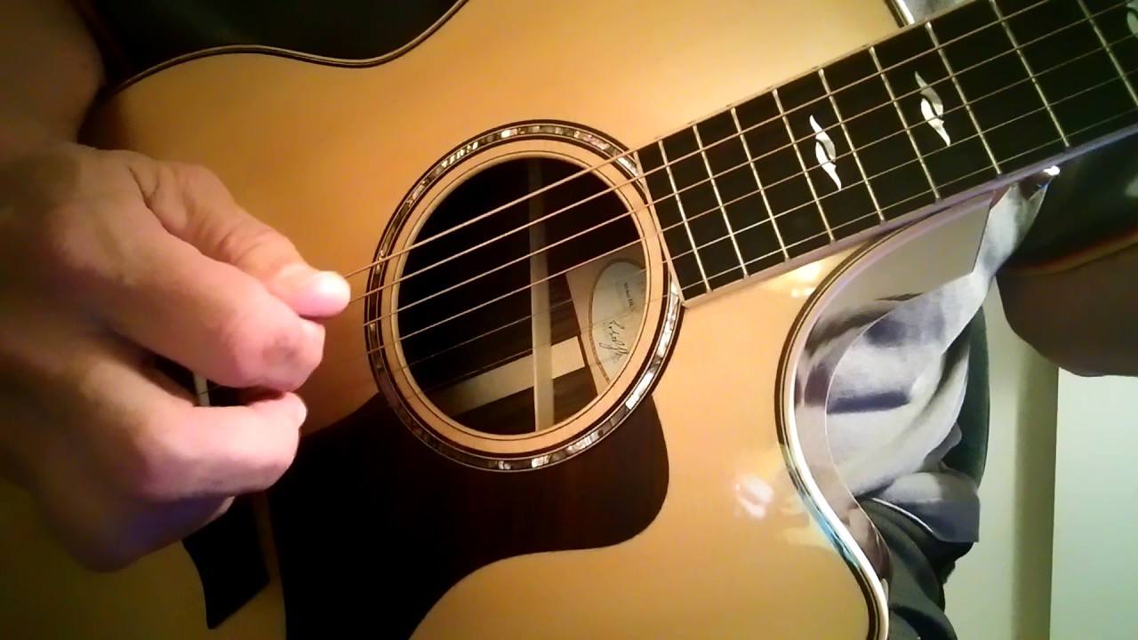 Taylor 814CE Deluxe  home demo - Taylor 814CE Dlx