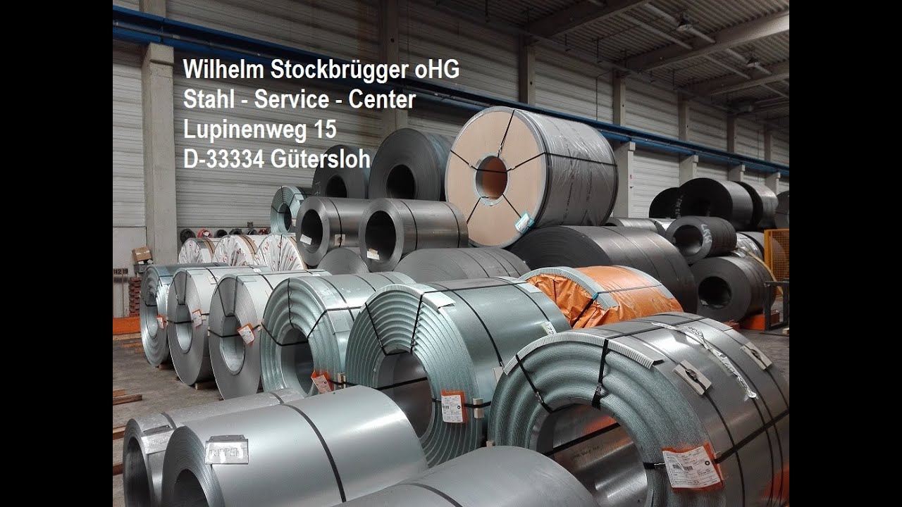 Wilhelm Stockbrügger oHG Stahl-Service-Center Produktion Tafelbleche Querteilanlage Nr. 1