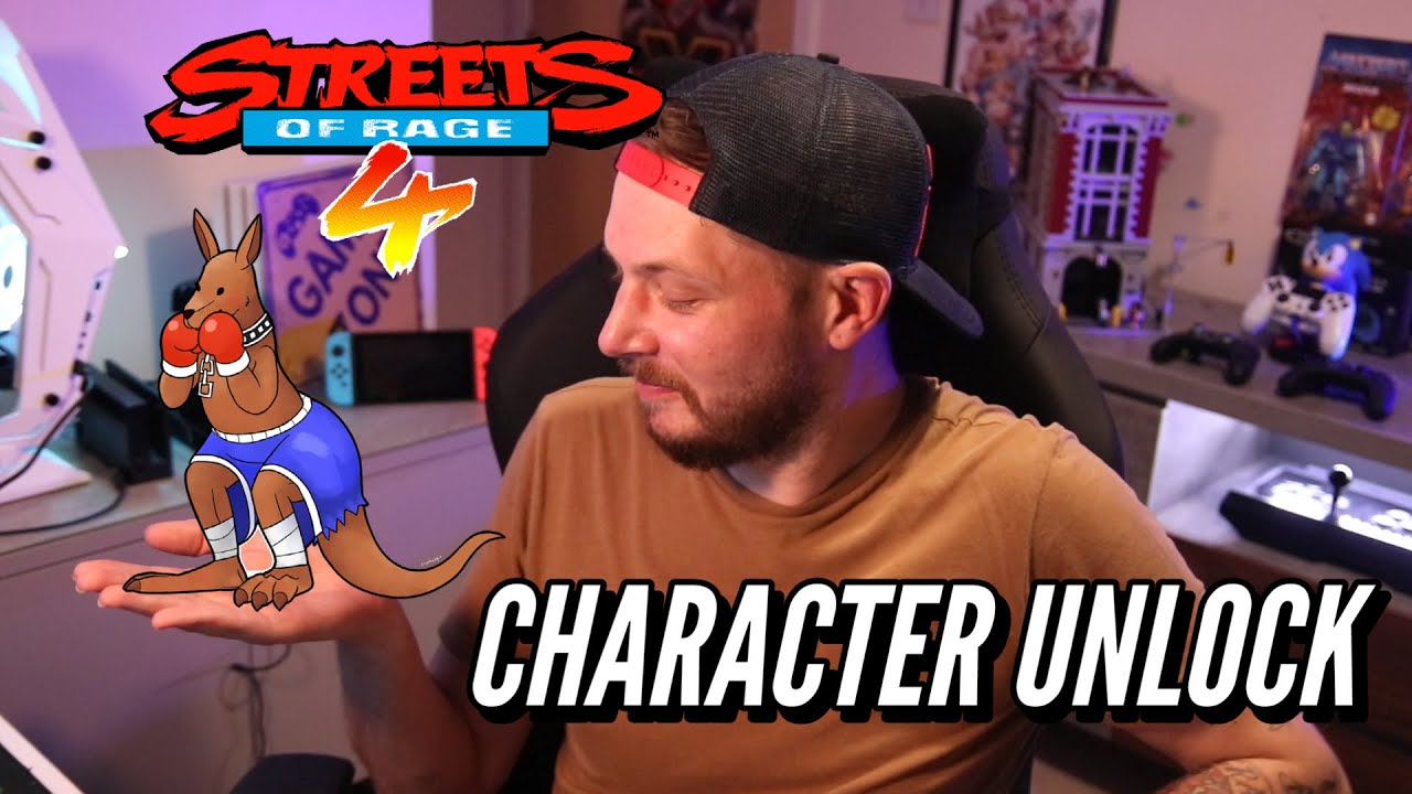 HOW TO UNLOCK HIDDEN CHARACTER ROO | STREETS OF RAGE 4 : MR. X DLC