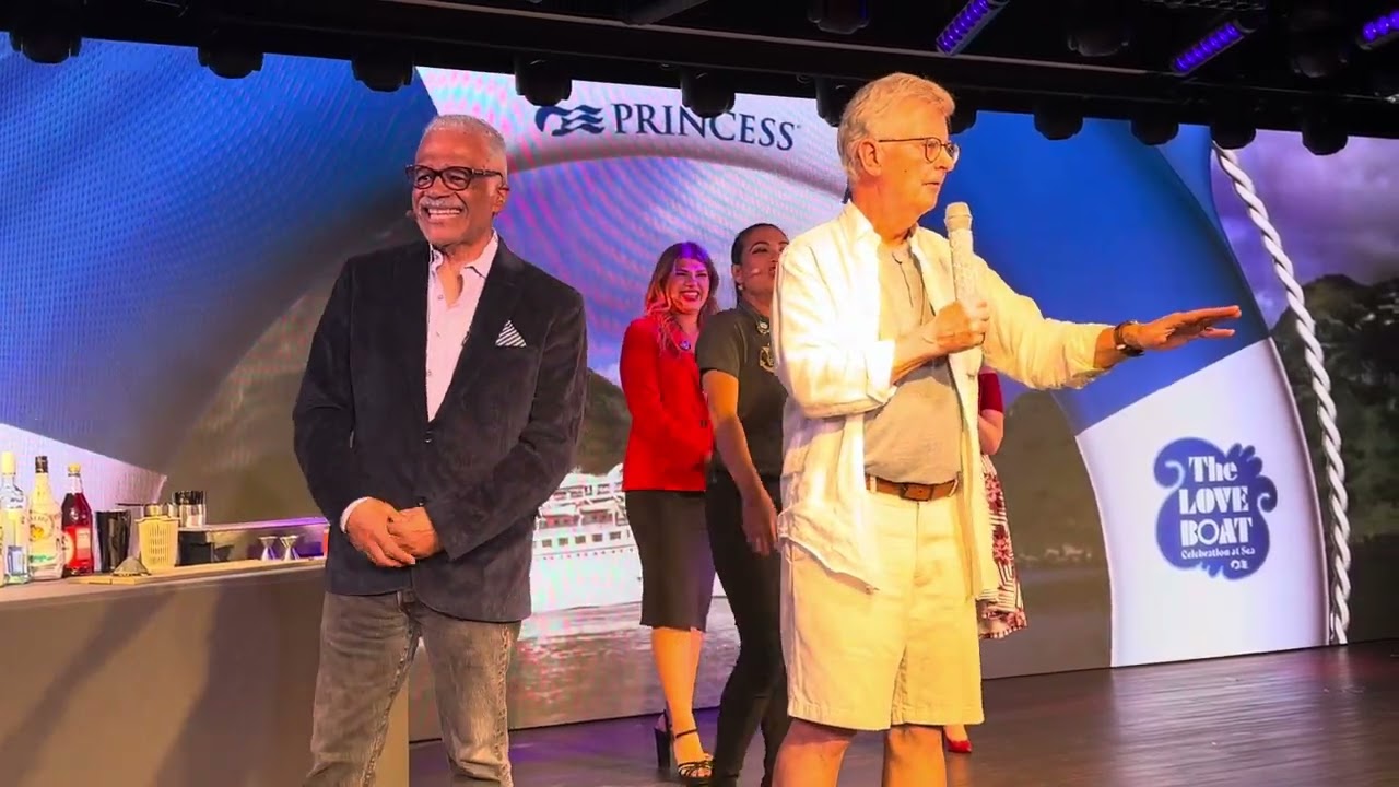 The Love Boat Cast on Love Boat Cruise / Issac The Bartender Happy Hour