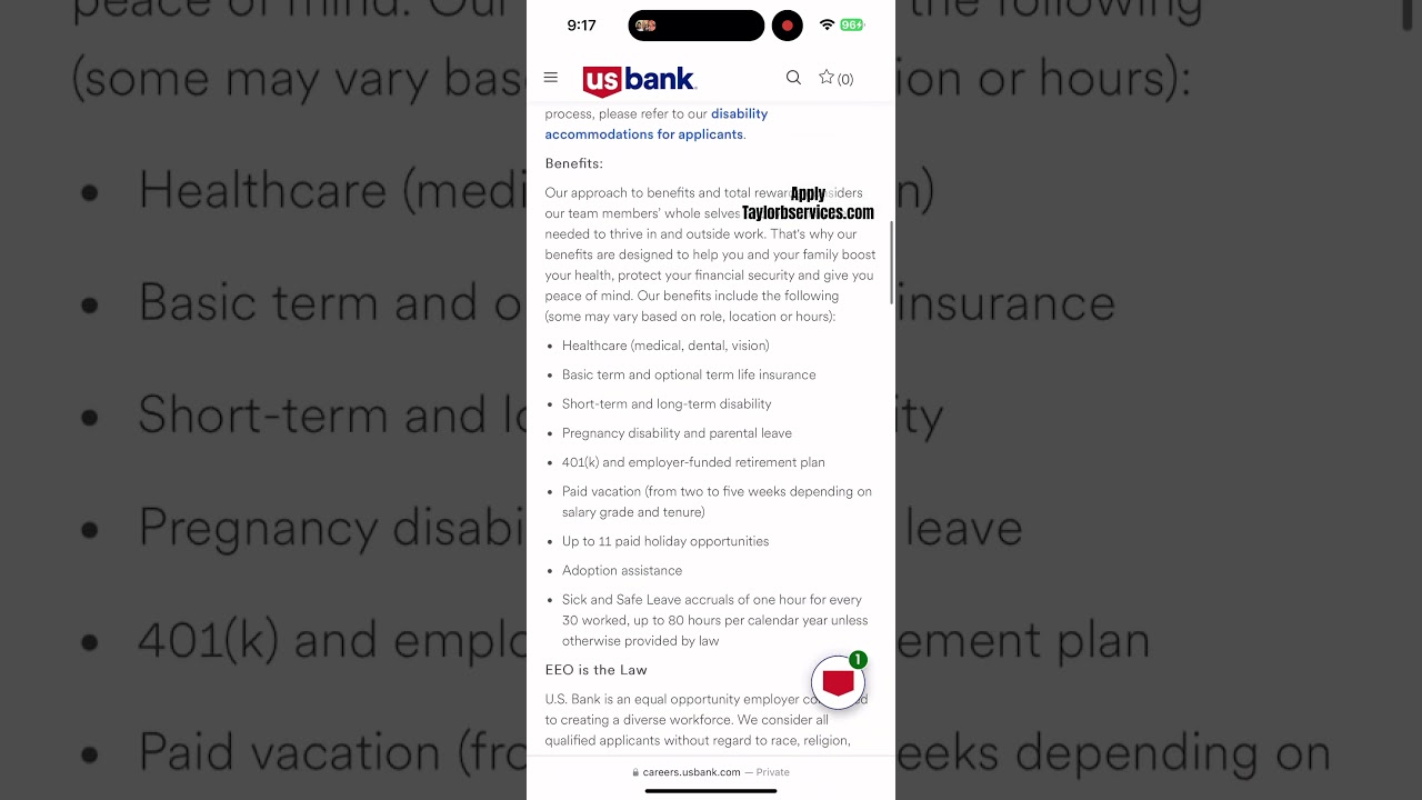 US BANK IS HIRING —Fraud Analyst 1 | Remote, USA
