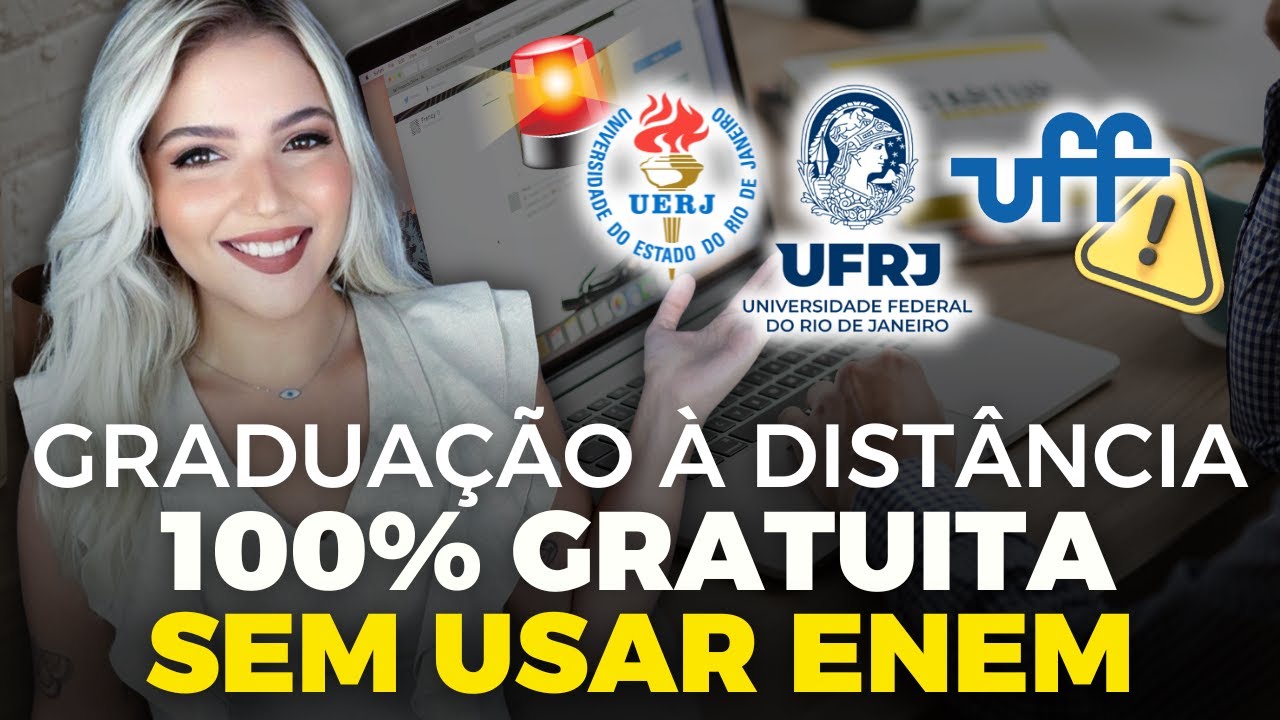 UFRJ, UERJ, UFF estão com 17 CURSOS de GRADUAÇÃO EAD GRATUITA | CEDERJ | Mari Rel