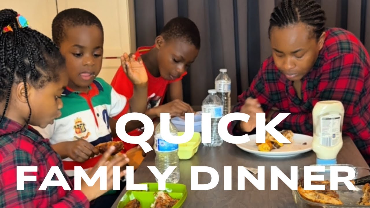 Easy Nigerian Dinner with the Kids | Sweet Potatoes, Plantain, chicken & Sauce!” #NigerianMealIdeas