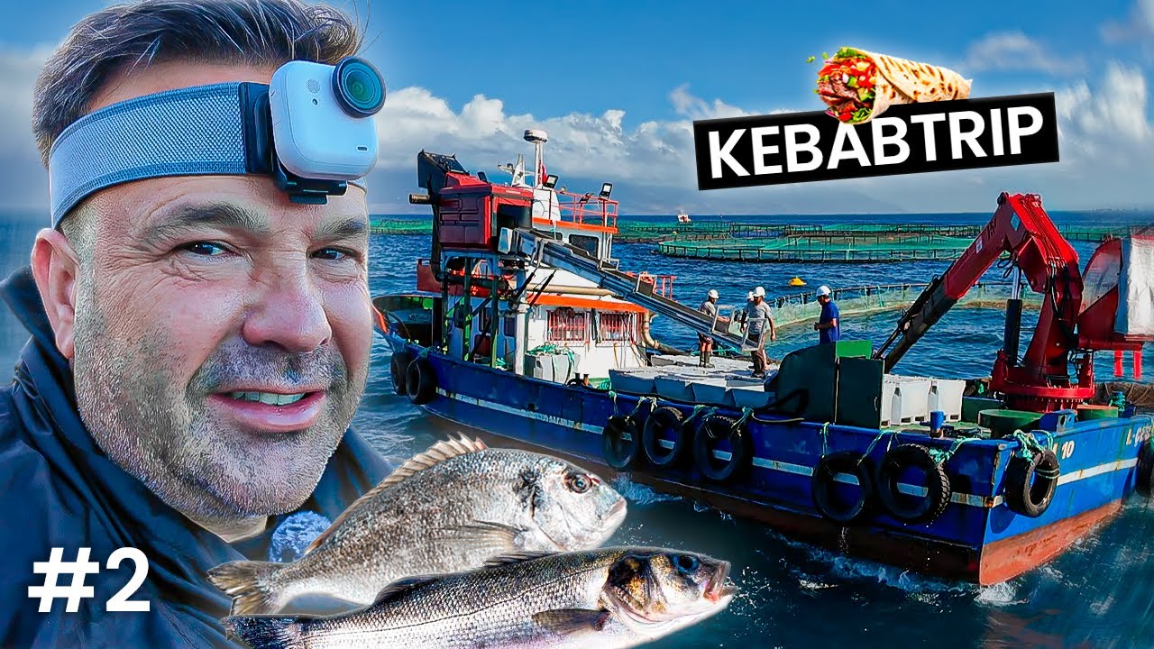 Pescando Dorada y Lubina para Mi Empresa de Congelados (24 horas) | KebabTrip #2