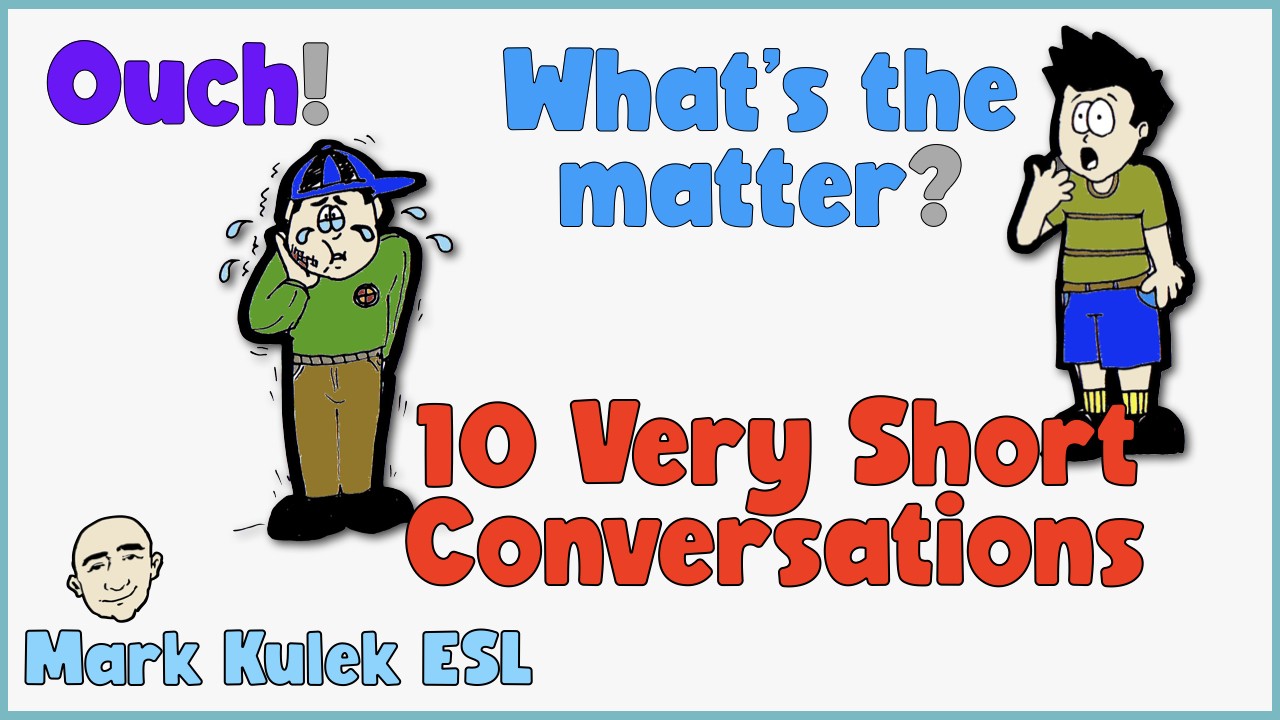 10 Very Short Conversations | English Speaking Practice - Mark Kulek ESL