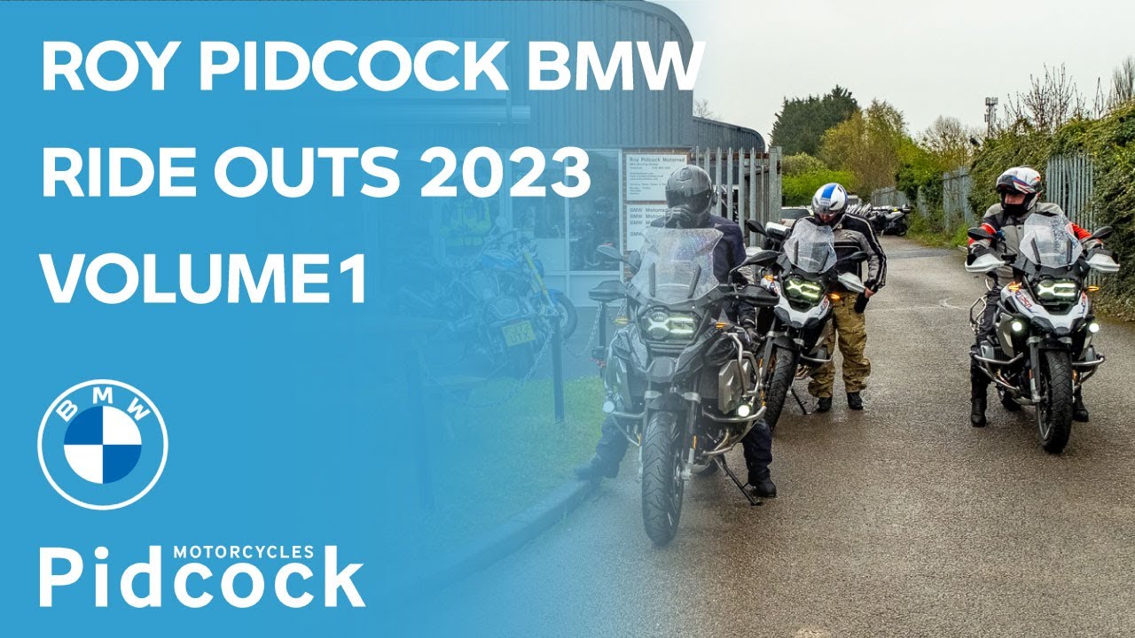ROY PIDCOCK BMW RIDE OUTS 2023 VOLUME 1