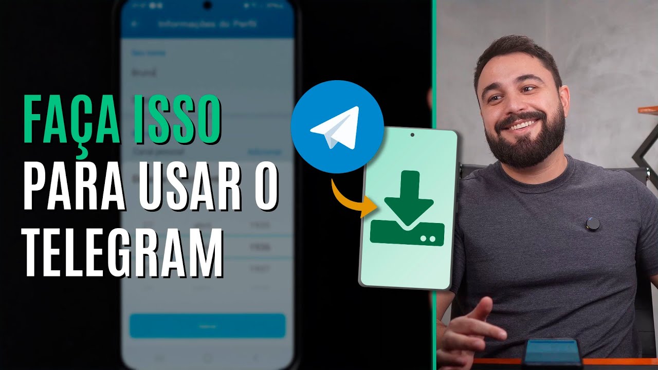 COMO BAIXAR, INSTALAR E USAR O TELEGRAM NO CELULAR