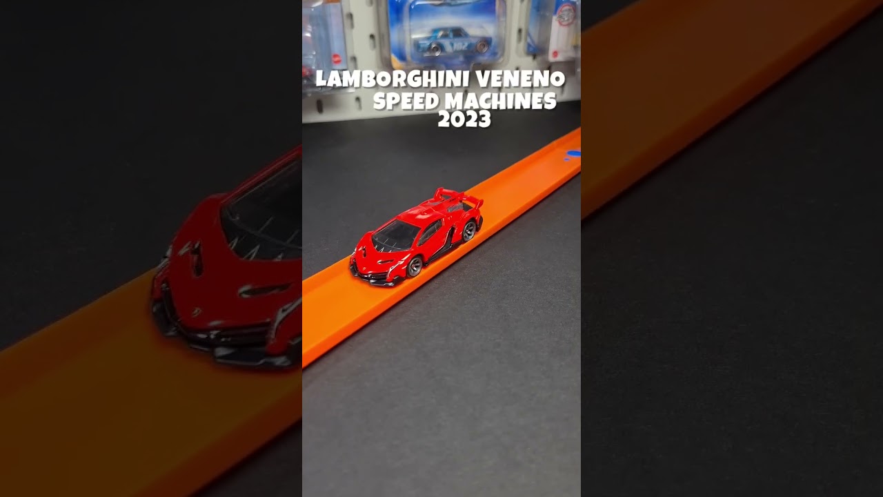 Hot Wheels Lamborghini Veneno - Speed Machines 2023 #shorts #shortsvideo #lamborghini