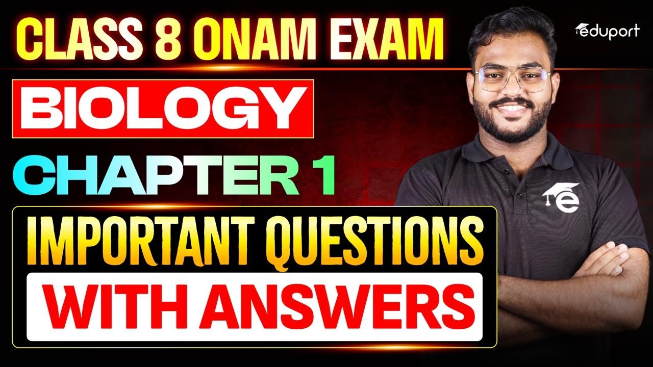 CLASS 8 BIOLOGY | CHAPTER 1 IMPORTANT QUESTIONS WITH ANSWERS | Eduport Class 8