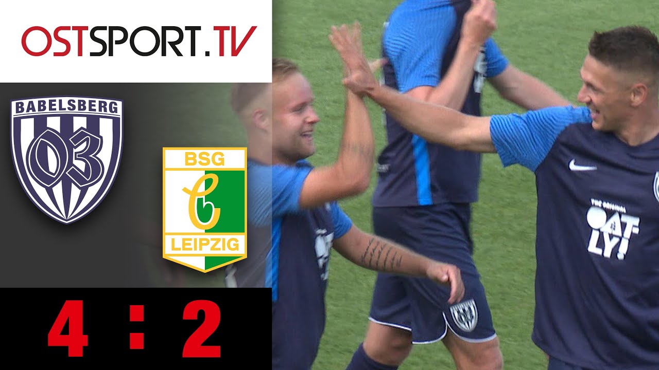Das Treffen der Neuzugänge: SV Babelsberg 03 - BSG Chemie Leipzig 4:2 | Regionalliga Nordost