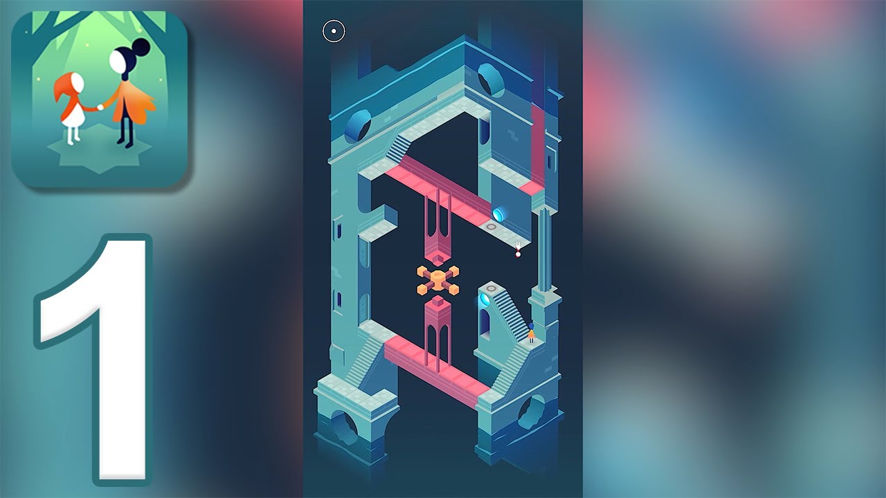 Monument Valley 2 - Gameplay Walkthrough Part 1 - Chapters 1-15 (iOS, Android)