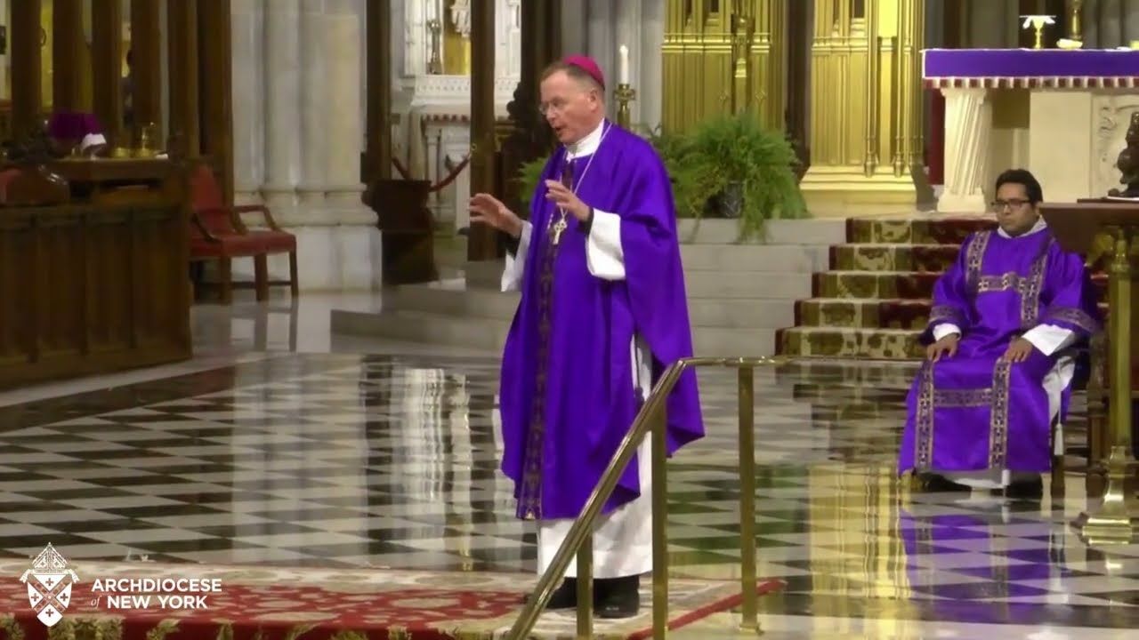 Homily by Bishop Edmund Whalen at the Young Adult Mass | St. Patrick’s Cathedral