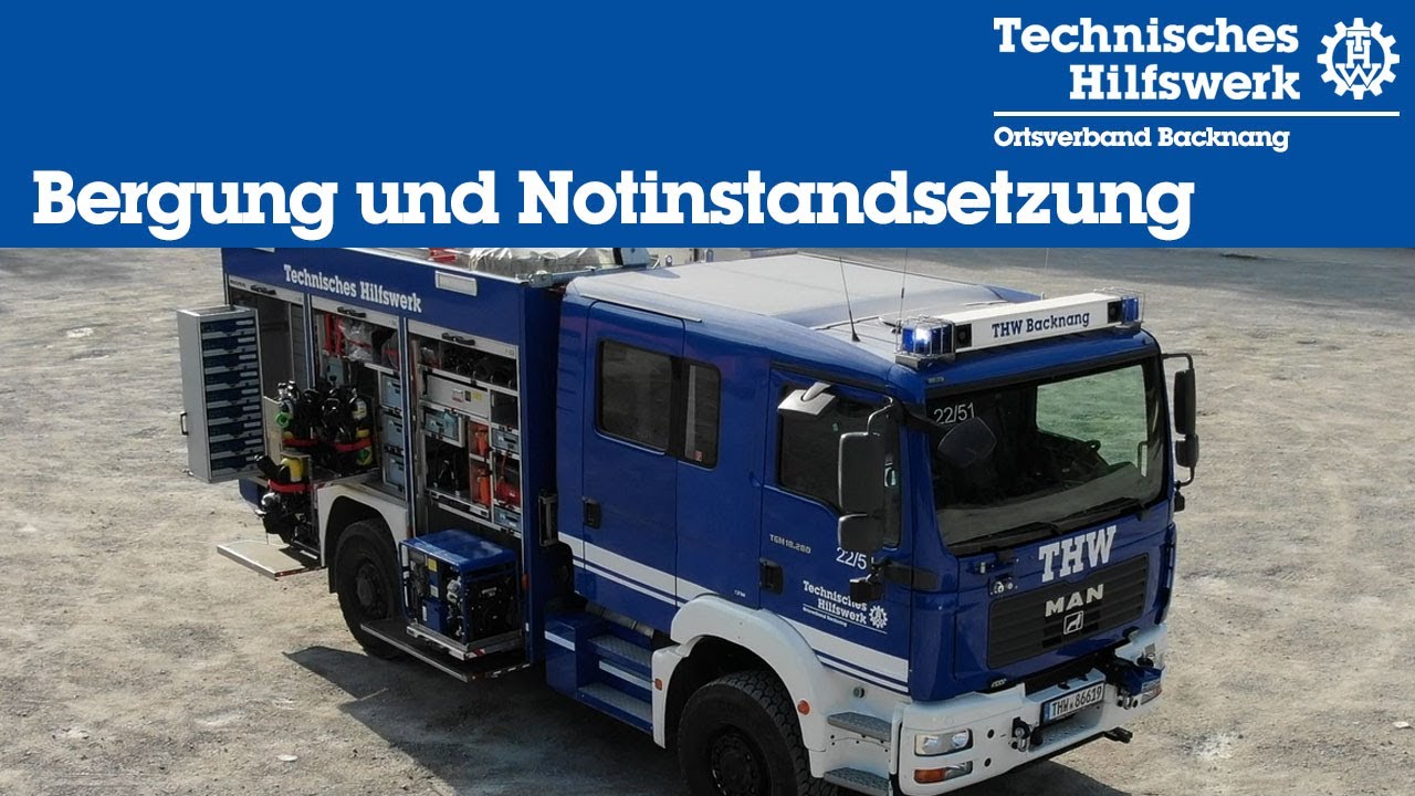 Vorstellung der Bergung, schweren Bergung und Notversorgung / Notinstandsetzung
