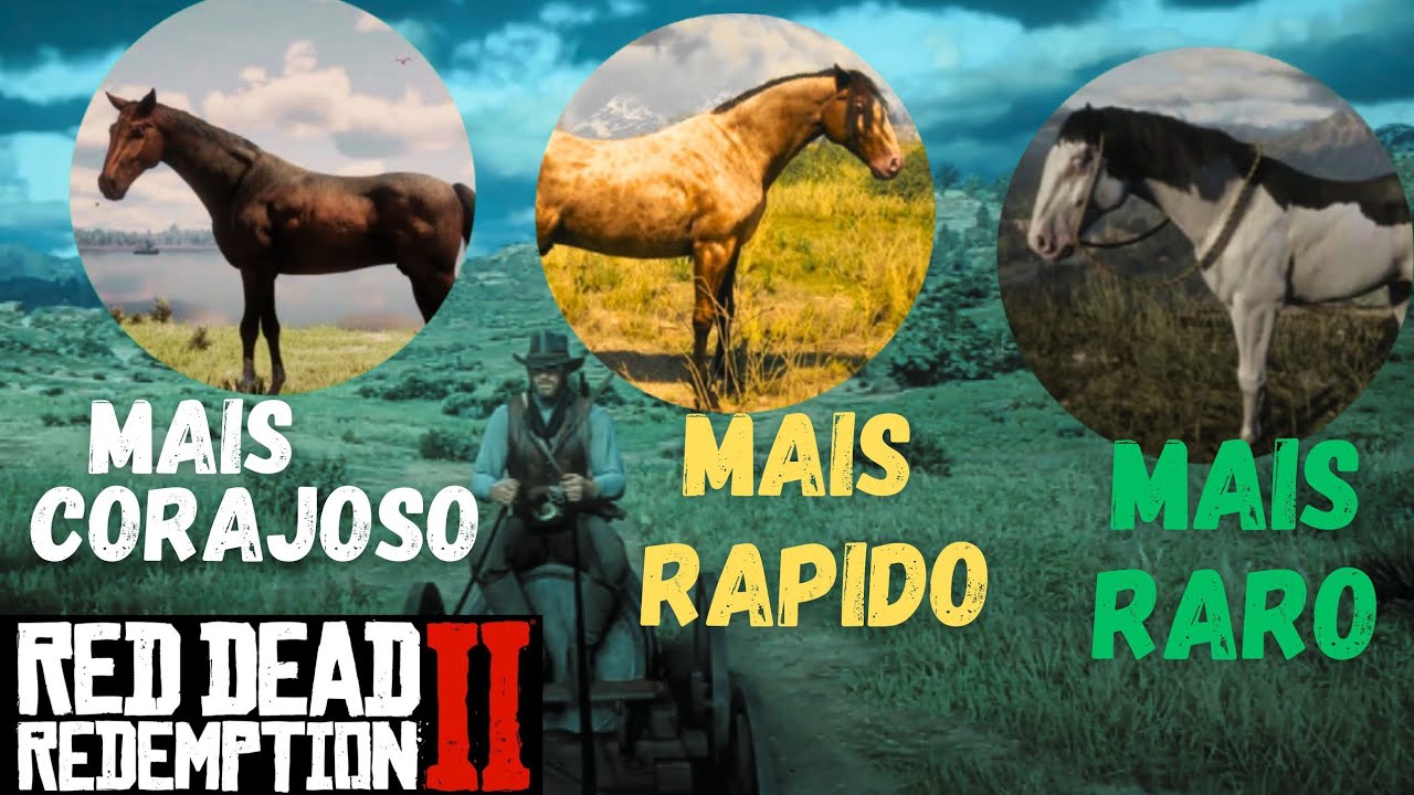 COMO Pegar Os Melhores Cavalos Red dead redemption 2