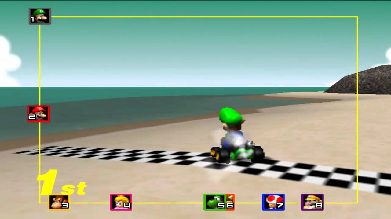 Mario Kart 64: Mushroom Cup ( Extra )