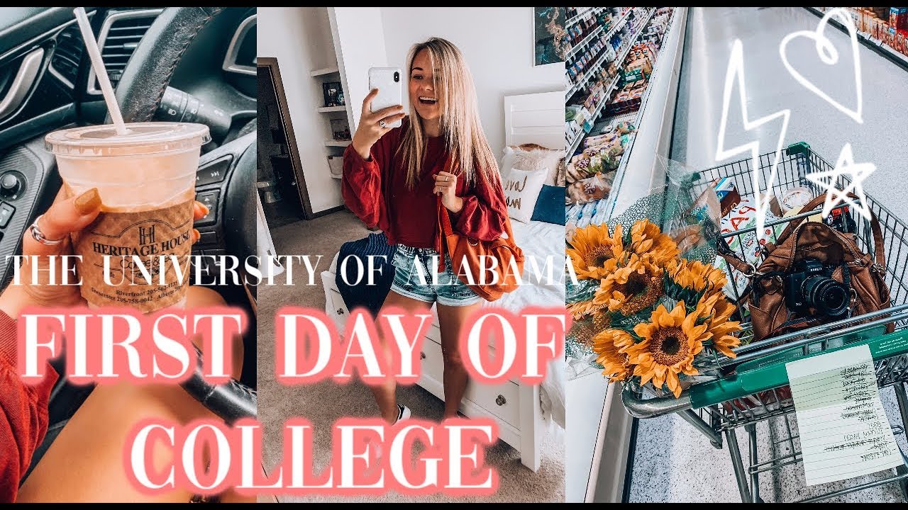 FIRST DAY OF COLLEGE | The University of Alabama