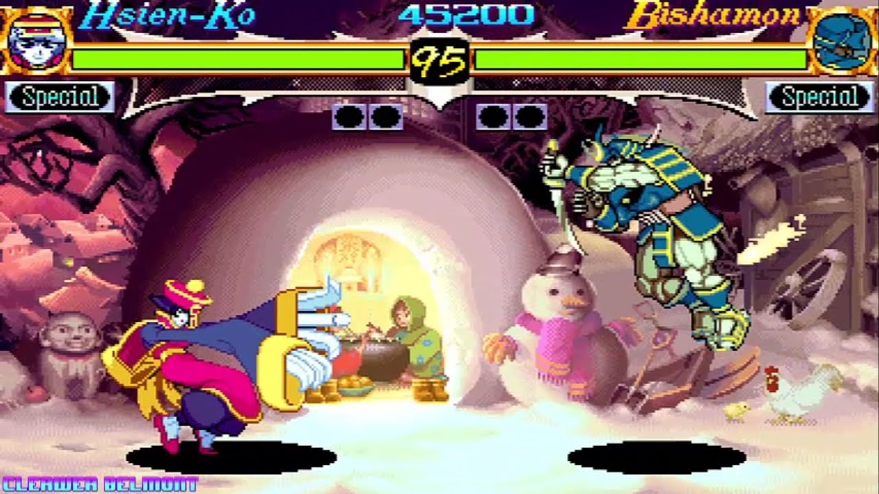 Night Warriors: Darkstalkers' Revenge - Hsien-Ko Playthrough (No Commentary)