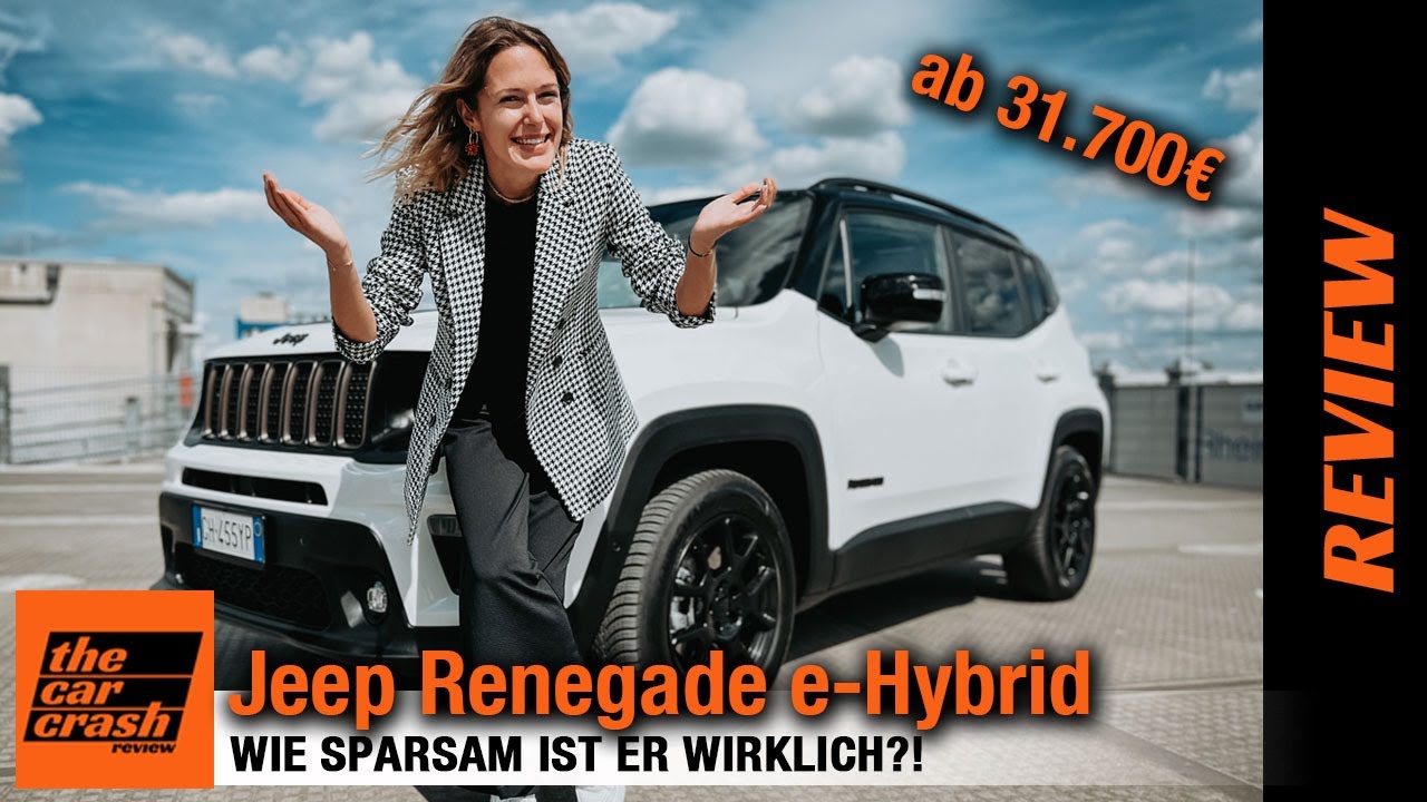 Jeep Renegade e-Hybrid (2022) im Test! So sparsam ist das Facelift! Fahrbericht | Review | UPLAND