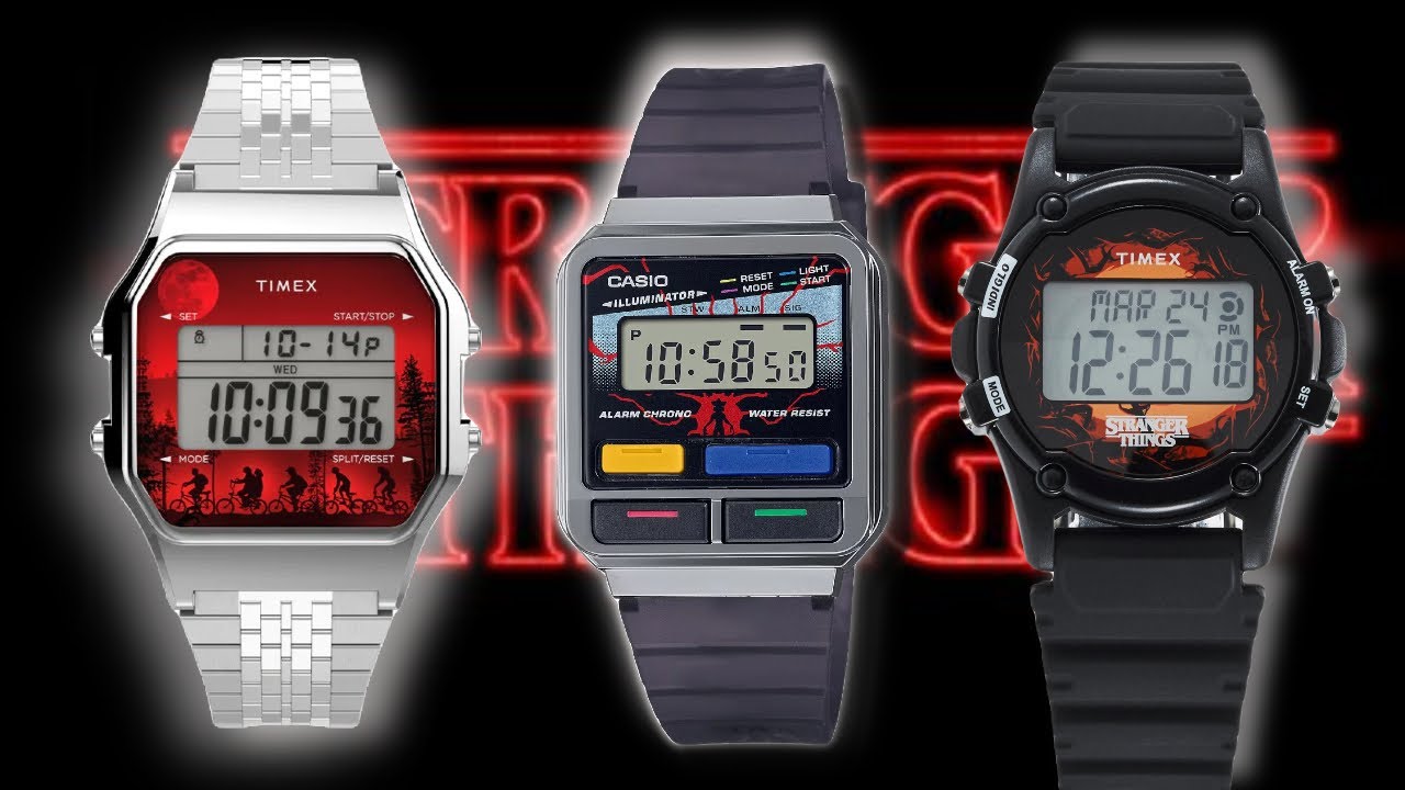 Stranger Things Themed Watches - Casio vs Timex