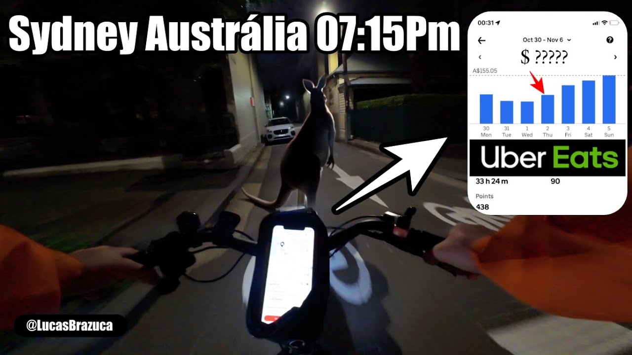 Fazendo Entregas de Bike em Sydney | FIZ $$ EM APENAS 2 HORAS
