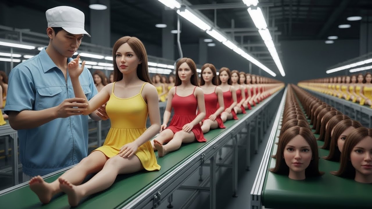 Inside the Factory: How an Ultra-Realistic Silicone Korean Girl Is Made