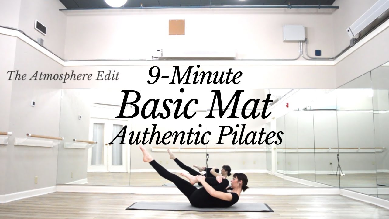 9-Minute Basic Mat | Authentic Pilates Workout