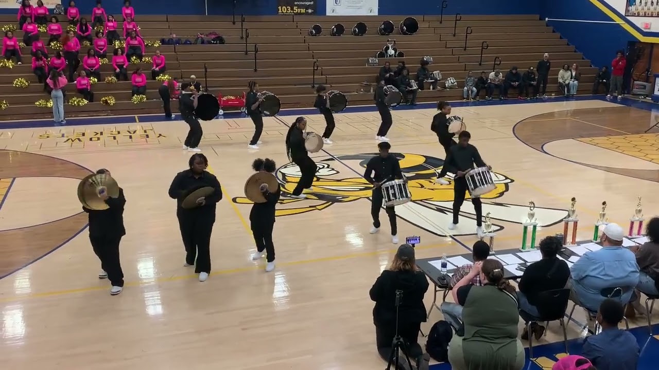 Gold Smoke Drum Line of Carver High School- Drum Show 2025