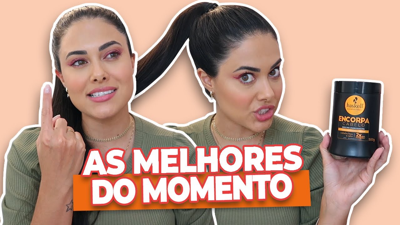 TOP 5 MÁSCARAS DO MOMENTO! AQUELAS QUE VALEM CADA CENTAVO