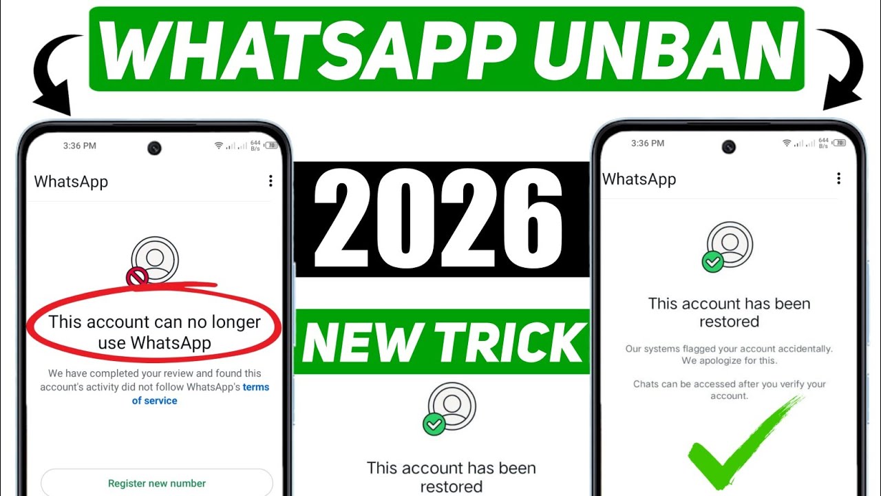 This account can no longer use Whatsapp Problem New 2026 || Whatsapp Spam Problem New Solution 2026