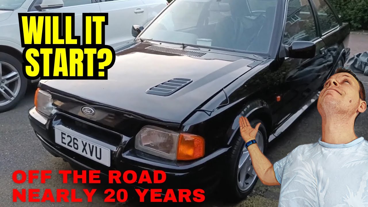 Escort RS Turbo Build will It Start and Run? Old car New life. Ford .