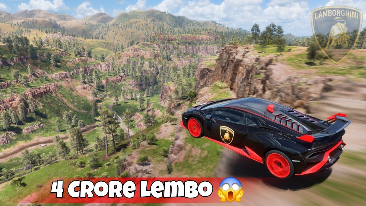 ₹4 Crore Lamborghini Huracan STO Mountain Crash Test 😱 | Forza Horizon 5