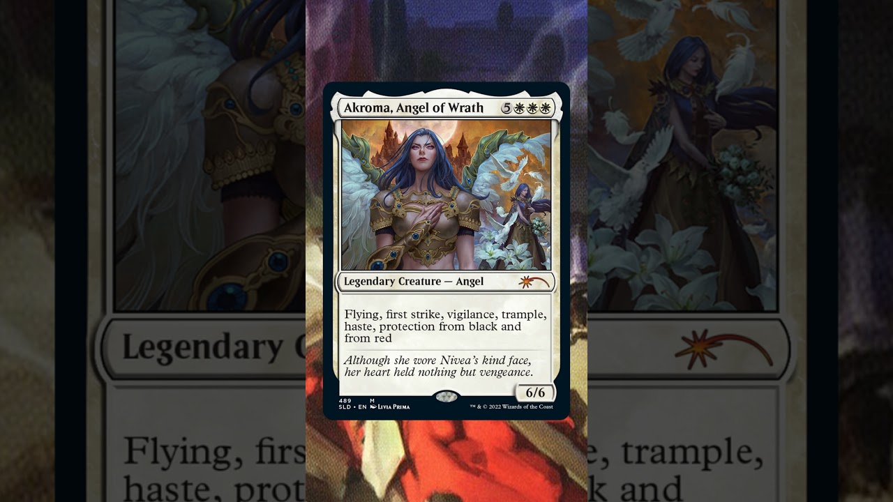 MTG: Ranking All Legends Day 496 | Akroma, Angel of Wrath #mtg