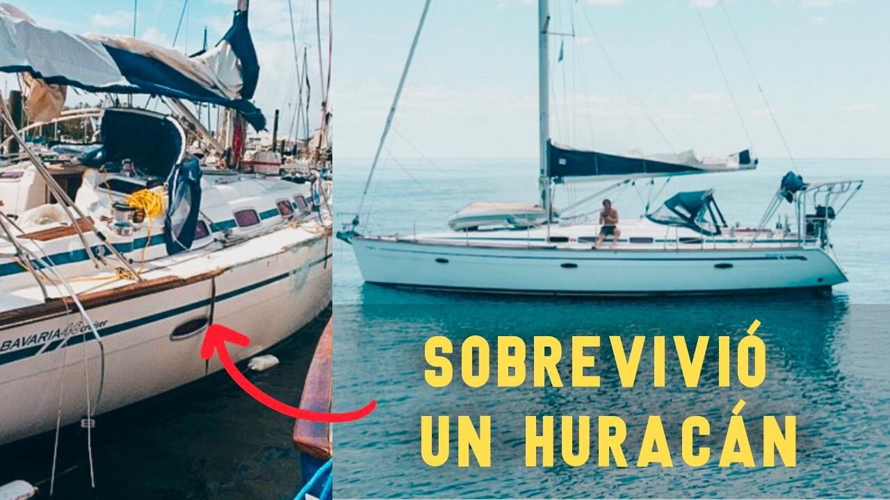 Nuestro VELERO SOBREVIVIO un HURACAN 😯 [Ep.62]  El Viaje de Bohemia