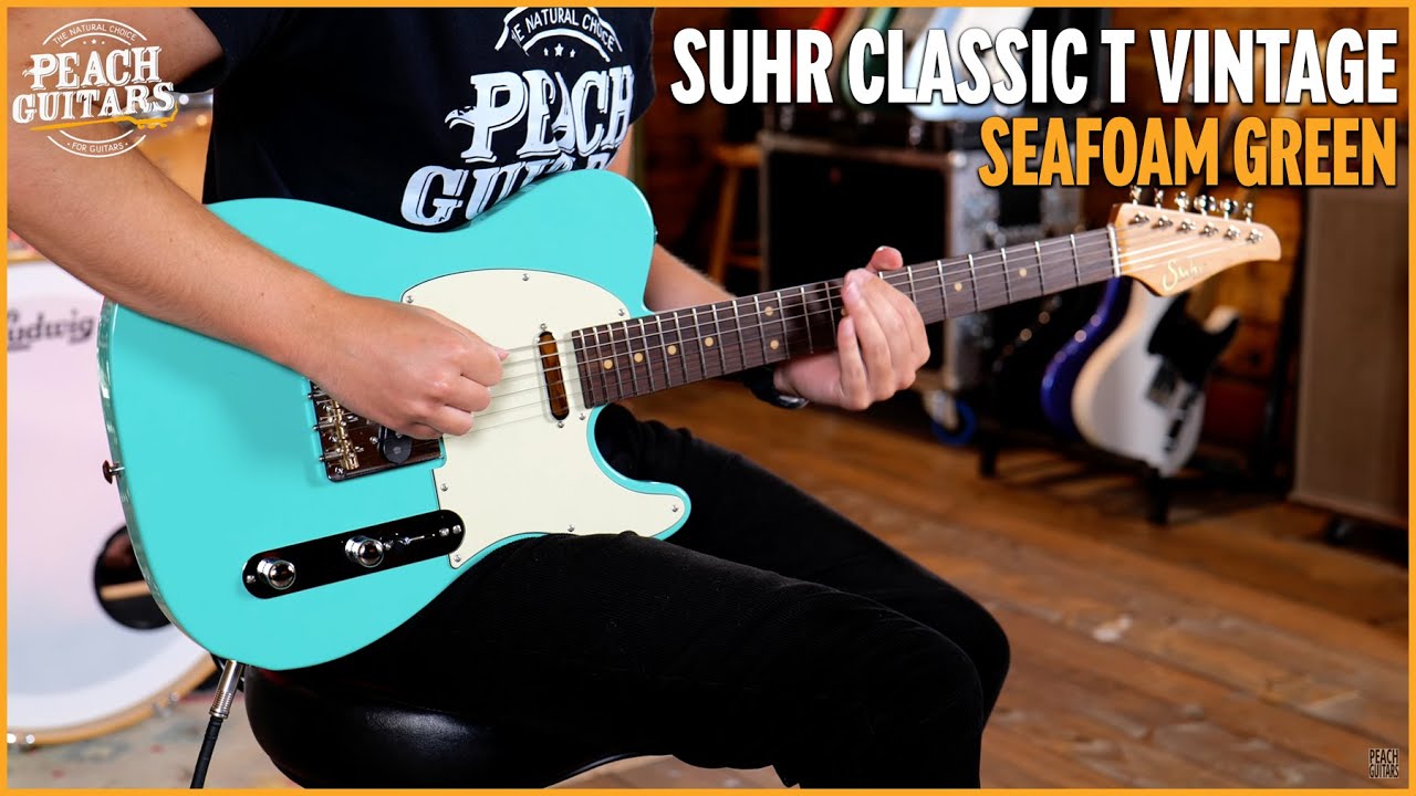 Suhr Classic T Vintage Limited Edition | Seafoam Green