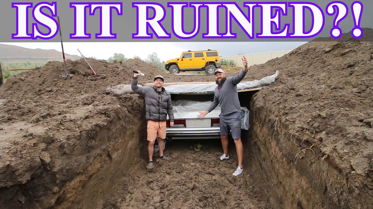 Digging Up A Rolls Royce Limousine - Will It Start?!
