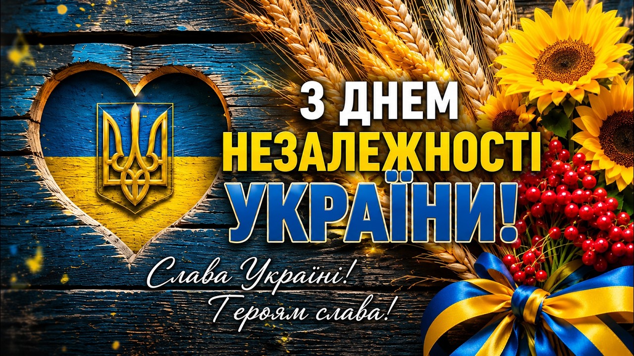 Happy Independence Day of Ukraine! The Best Musical Greeting 2026 💙💛