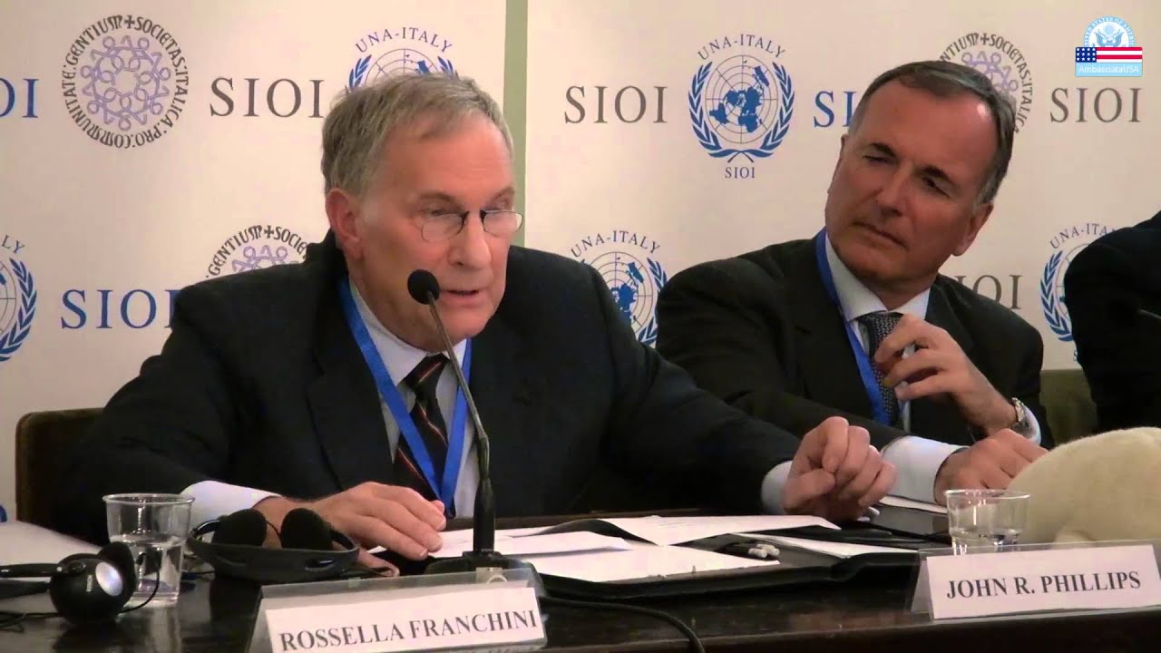 Ambassador John Phillips at SIOI