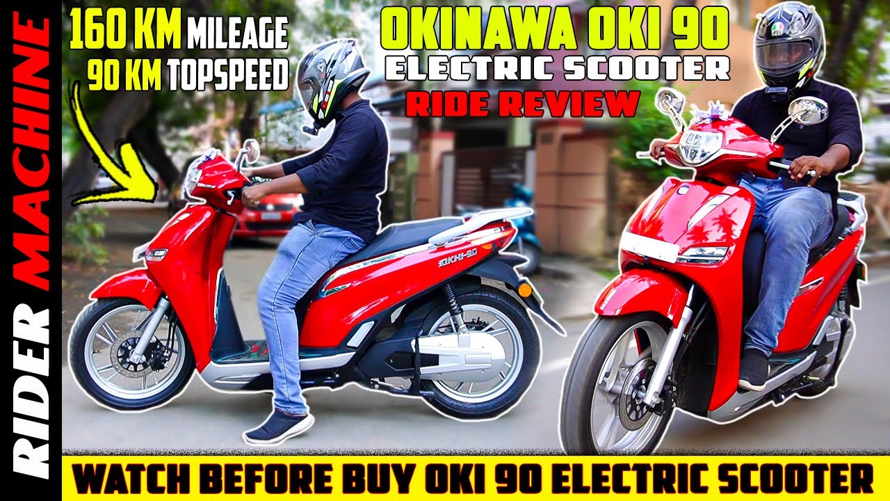 Okinawa oki 90 Electric Scooter Ride Review Tamil  || Top speed || Comfort || Range || Pros & Cons