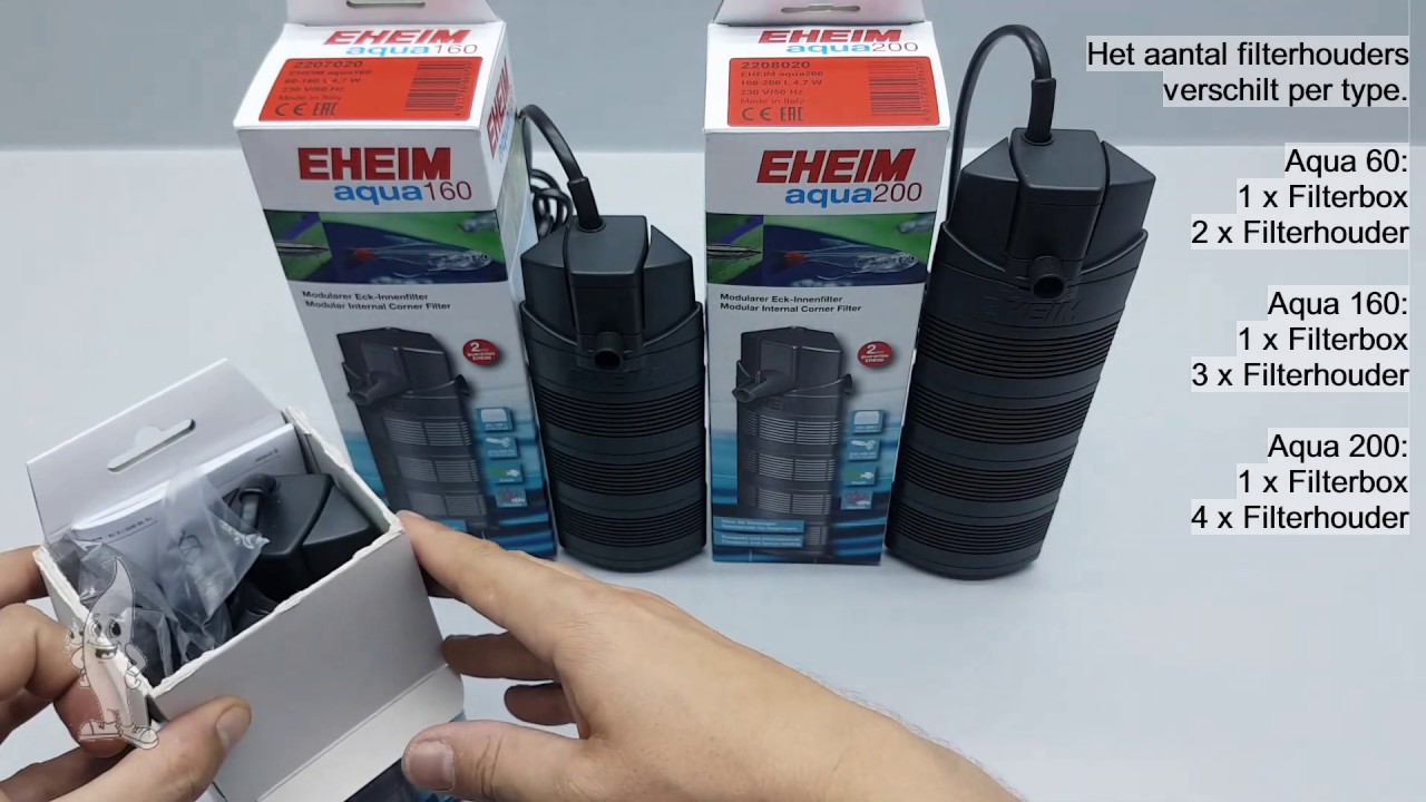 Aquaplantsonline - Unboxing Eheim Aqua 60, 160 & 200