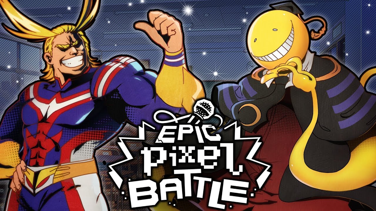 All Might Vs Koro Sensei - EPIC PIXEL BATTLE [EPB SAISON 3]