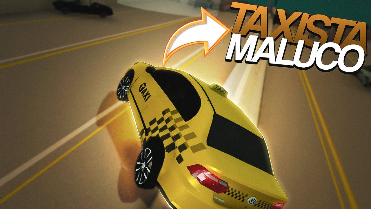 GTA MTA RP | O TAXISTA MAIS LOUCO DA CIDADE!