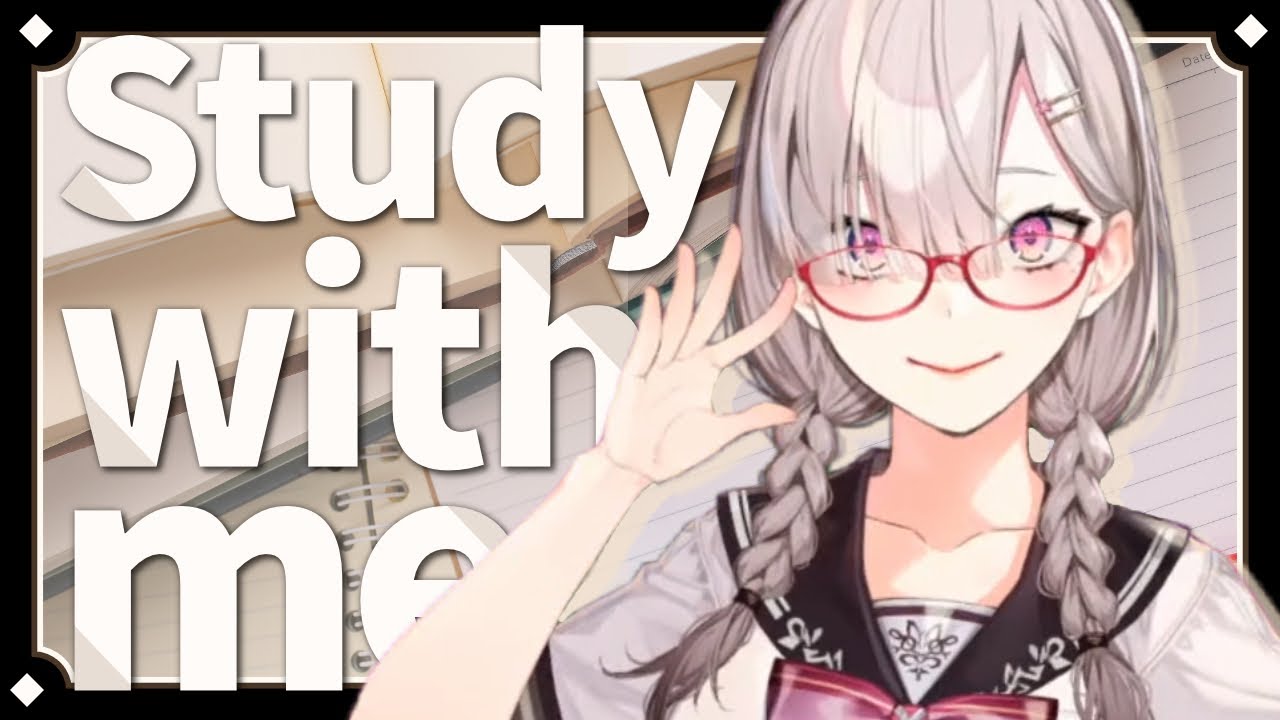 【Study with me】おまちかね！配色の勉強していくよ～！！【健屋花那/にじさんじ】