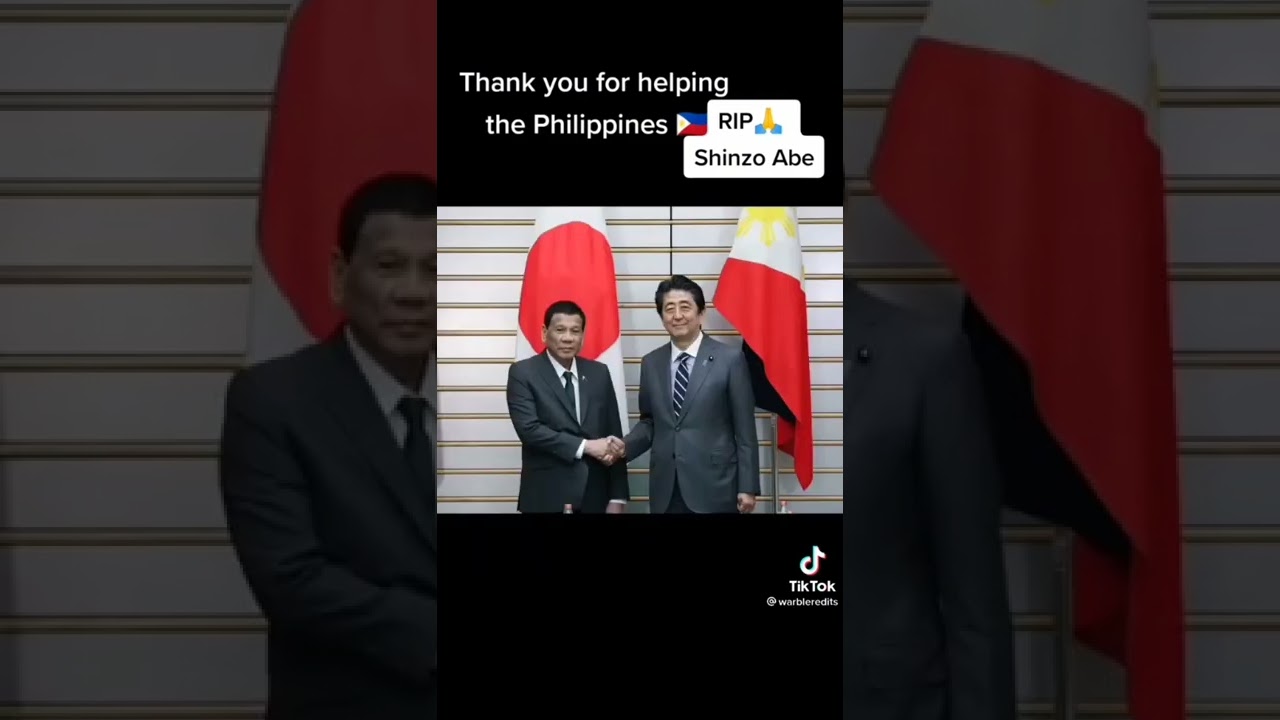 Condolence 🙏 Former Prime Minister Shinzo Abe is dead 